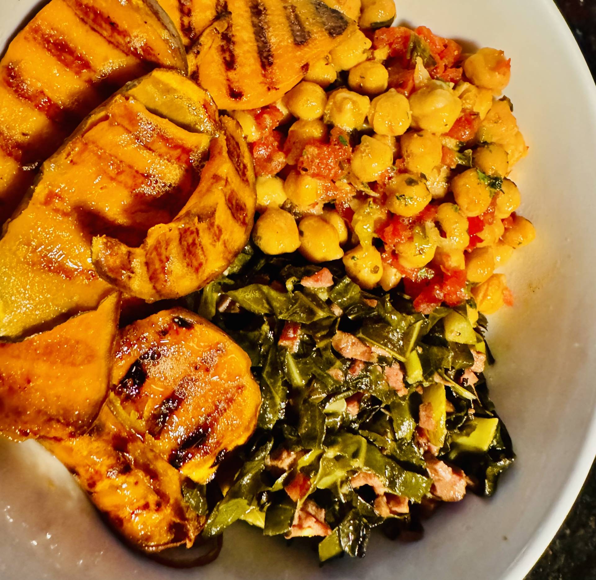 Chickpeas & Collard Greens