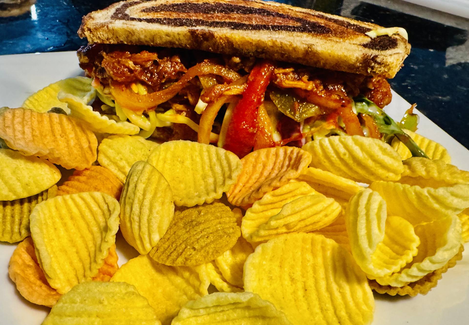 Pulled Beef Sandwich Rye